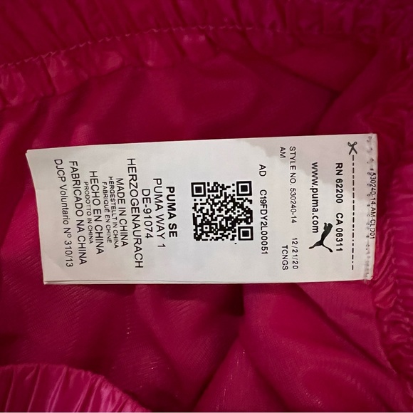 Vibrant Pink Track Pants Puma - Picture 9 of 10